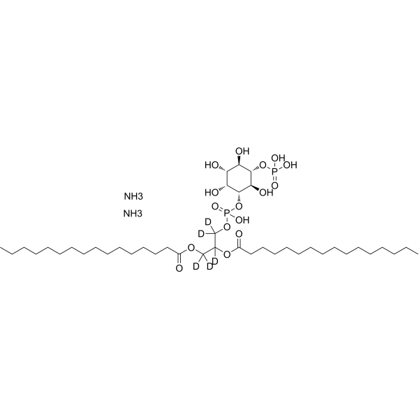 (Rac)-16:0 PI(5)P-d5 diammonium